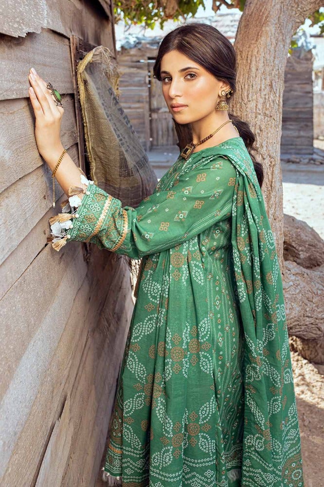 Pakistani Gul Ahmed Chunri Printed Unstitched Three Piece – Emerald Heritage