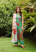 Pakistani Gullbano by Gulljee Digital Printed Embroidered Lawn Unstitched Three Piece - Lichen