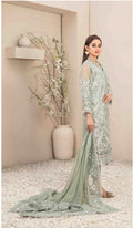 Pakistani Dilaab by Tawakkal Unstitched Three Piece – Mint Frost