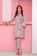 Pakistani CAMINO Unstitched Two-Piece Superior Cotton – Berry Vine