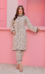 Pakistani CAMINO Unstitched Two-Piece Superior Cotton – Whimsical Garden