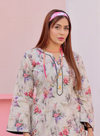 Pakistani CAMINO Unstitched Two-Piece Superior Cotton – Azure Blossom