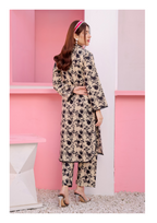 Pakistani CAMINO Unstitched Two-Piece Superior Cotton – Monochrome Noir